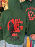 Hoodie - green