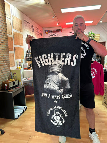 Fighters towel - Black
