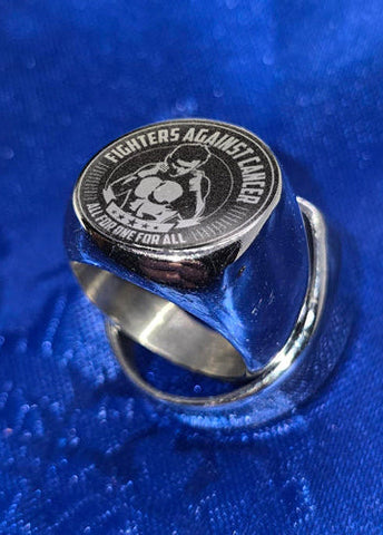 zegelring met FAC-logo